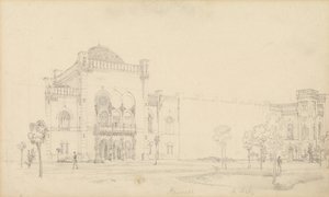 Het Arsenaal door Rudolf von Alt